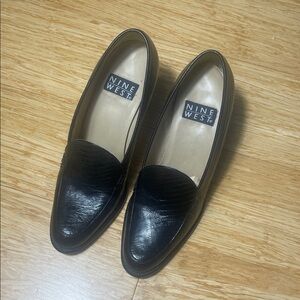Nine West Classic Black Women’s Loafers
